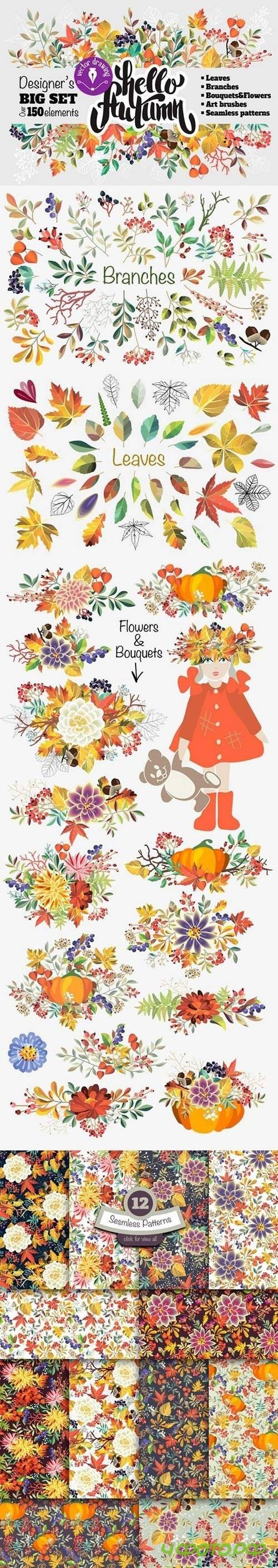 Autumn vector set 1772973