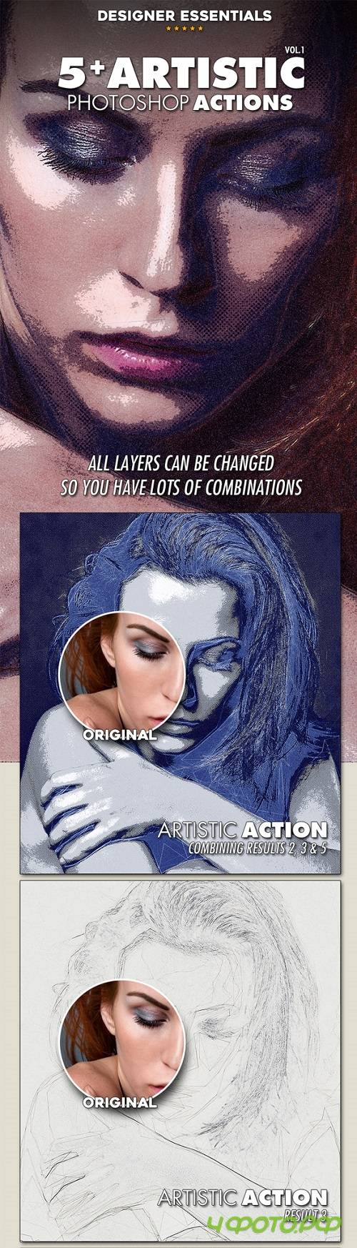 5 Artistic Effect Actions 20622686
