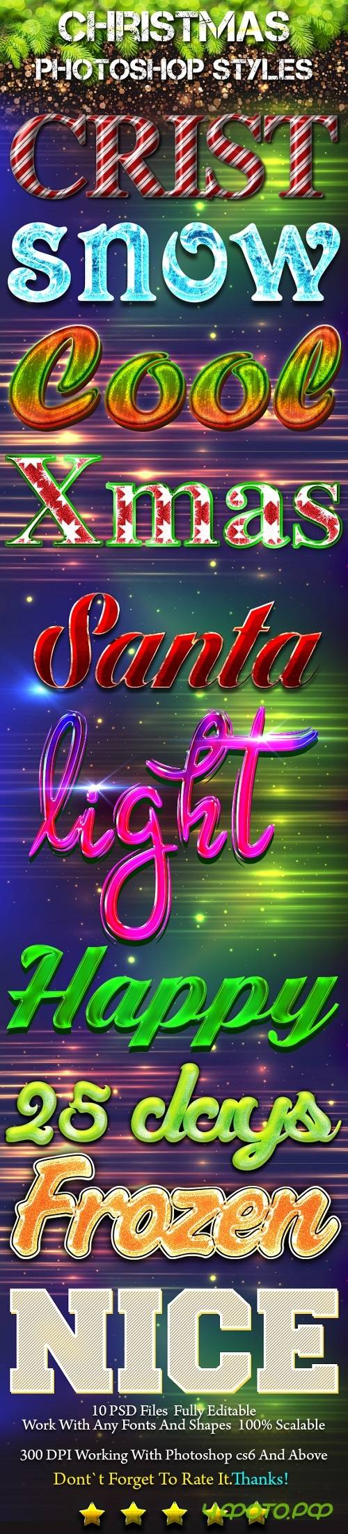 Christmas Photoshop Styles 21148982