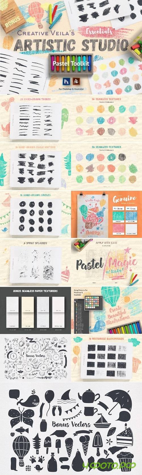 Artistic Studio Pastel Toolkit - 1907823