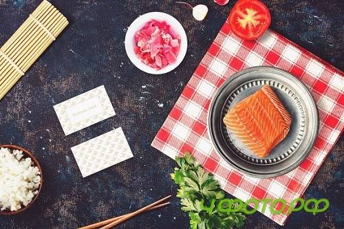 Sushi Bar Business Card Mock-up #2 2102847