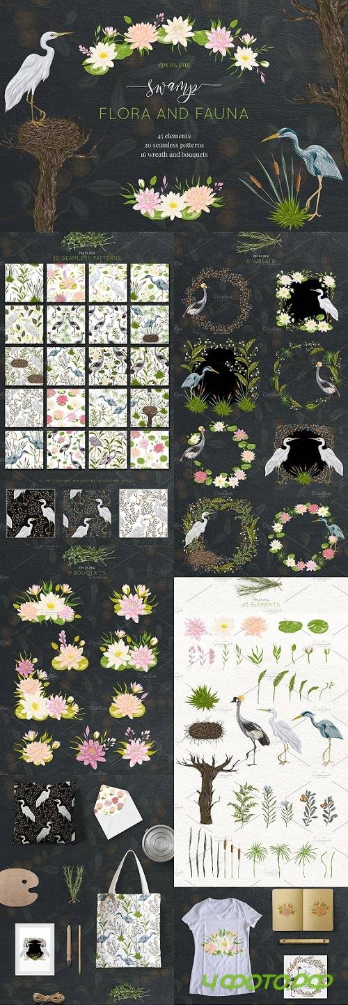Swamp Flora and Fauna - 2270825
