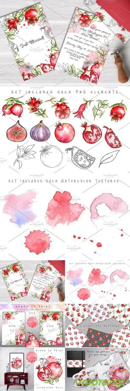Juicy pomegranate 2339697