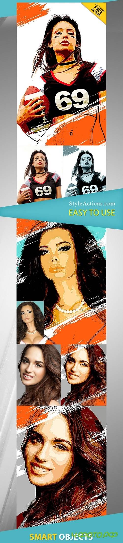 StyleActions - Vector Style Photoshop Action