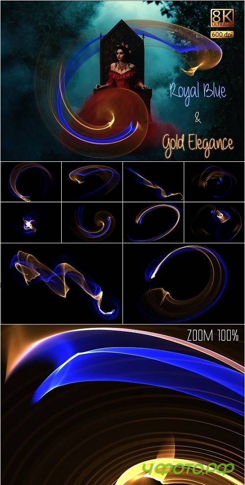 Royal Blue & Gold Elegance 2405209
