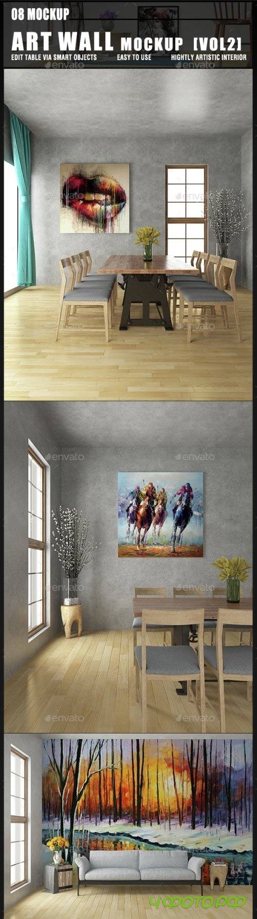 Art Wall Mockup [Vol2] 15232914