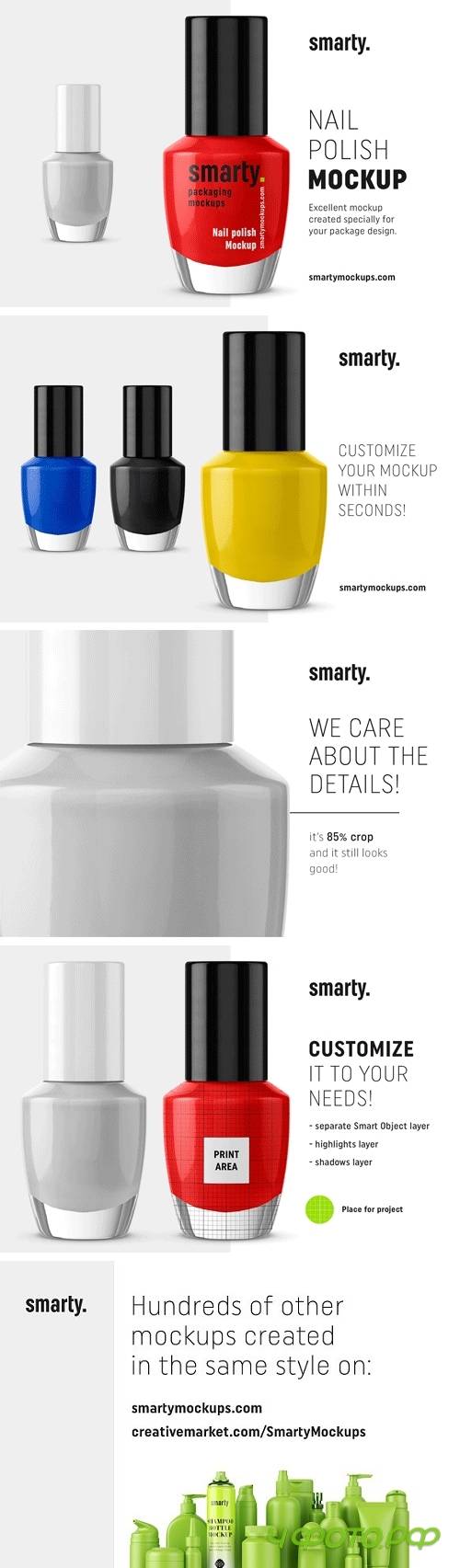 Nail Polish Mockup 2447319