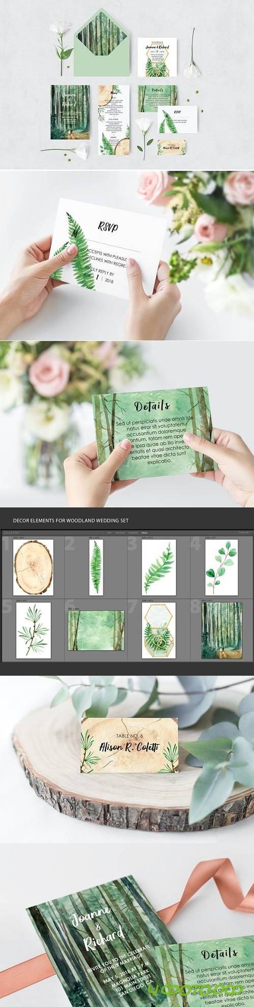 Woodland Wedding Set 2466343