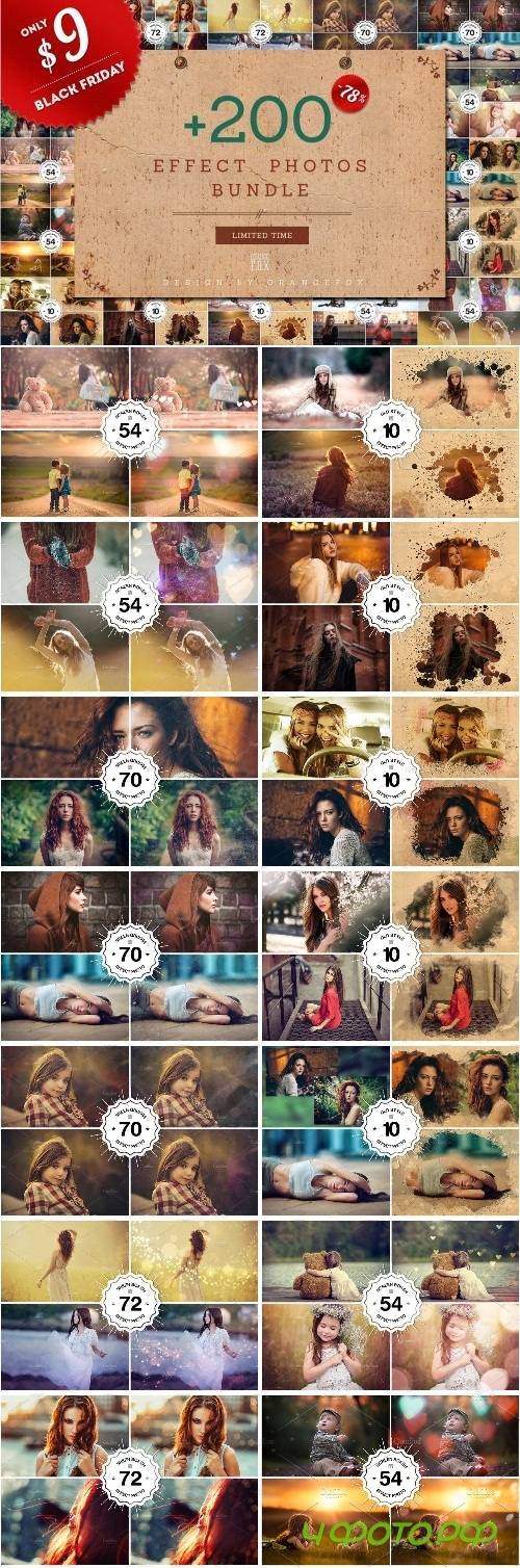 + 200 Effect Photos Bundle - 3170736