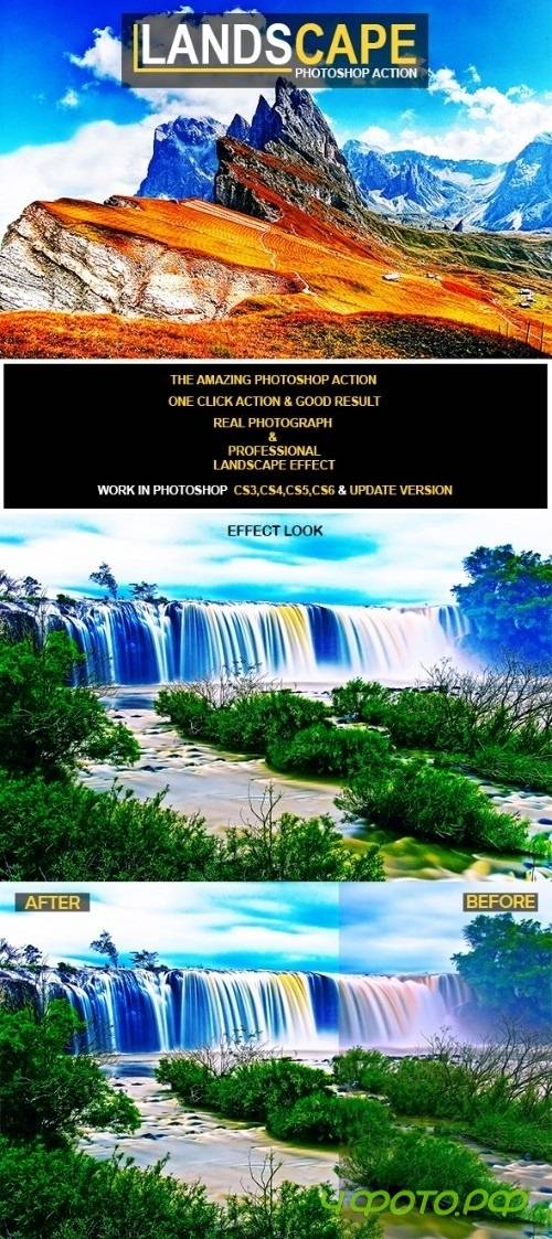 Landscape Photoshop Action 22264773