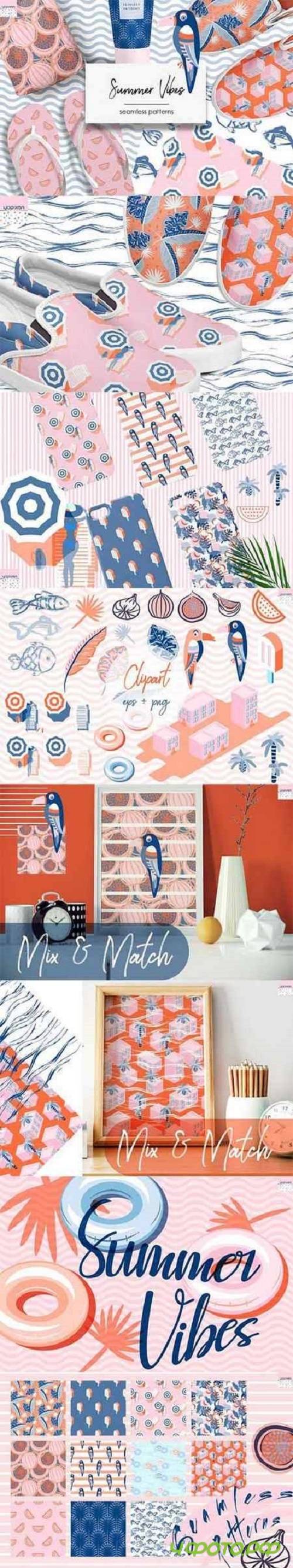 Summer Vibes - Graphics & Patterns 2680584