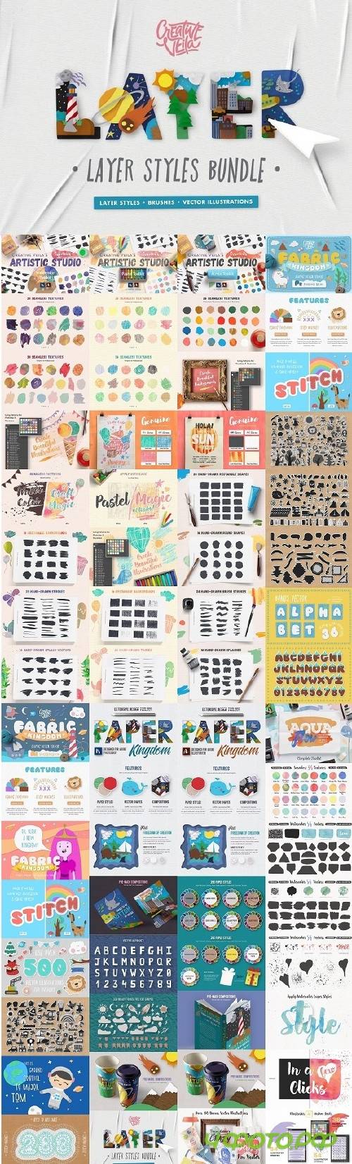 The Complete Layer Styles Bundle - 3186590
