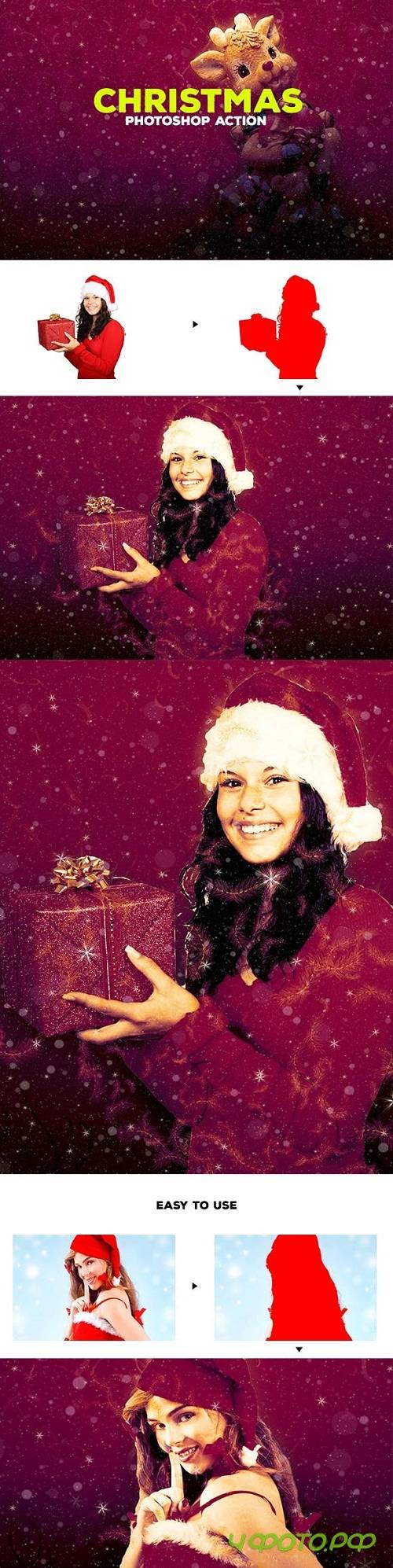 Christmas - Photoshop Action #57 - 19197380