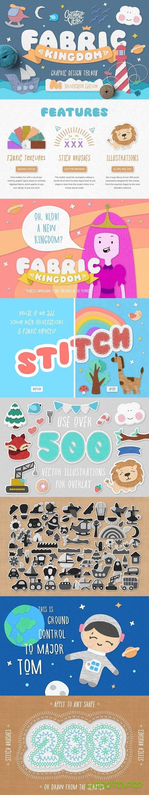 Fabric Kingdom Illustrator Edition - 2668563