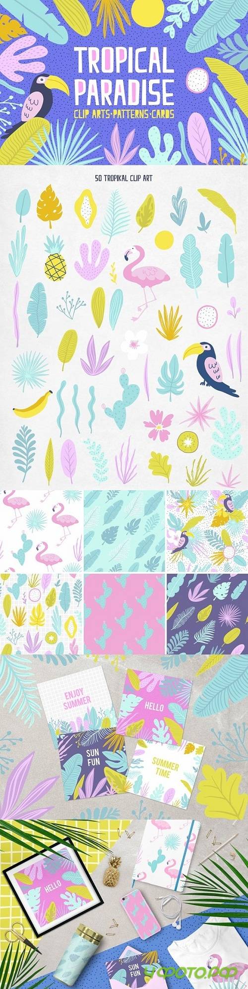 Tropical Paradise Set - 2569107