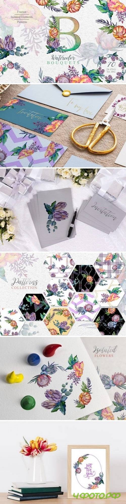 Bouquets a special case Watercolor 3360460