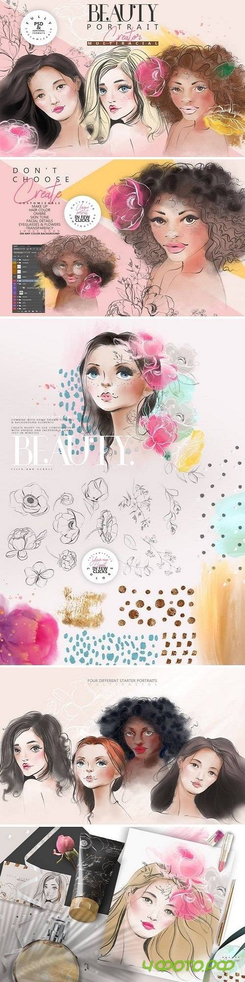 Beauty Portrait Creator - 3297231