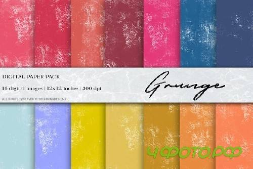 Grunge, Canvas Digital Papers - 3510076