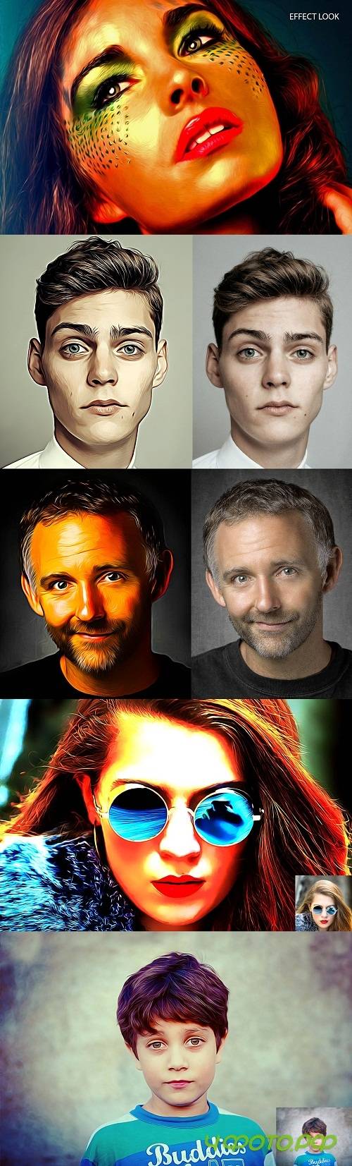 Oil Paint Photoshop Action