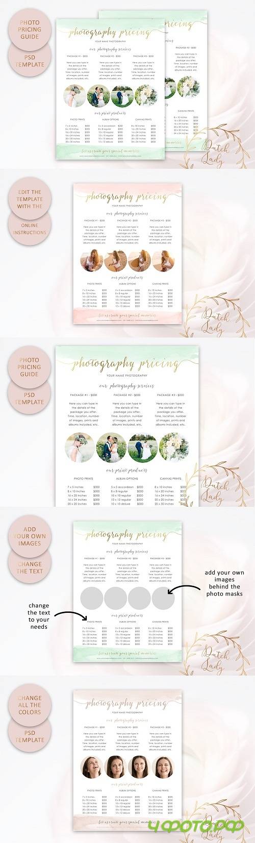 PSD Photography Pricing Guide #9 - 3538437