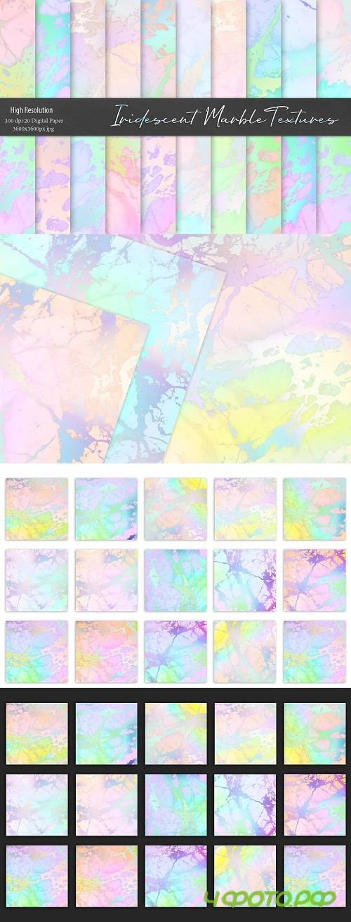 Iridescent Marble Textures - 2283072