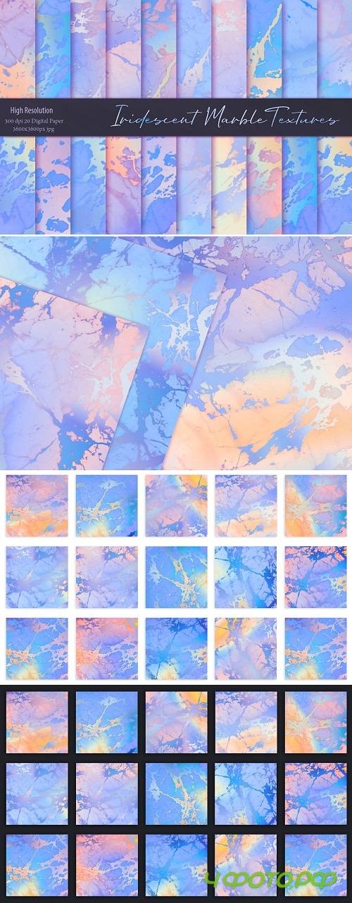 Iridescent Marble Textures - 3531704