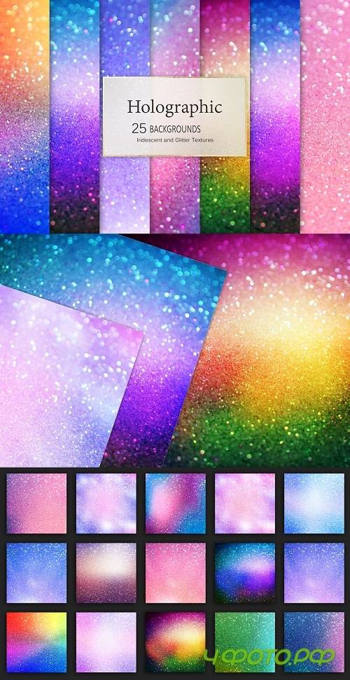 Holographic and Glitter Backgrounds - 2650662