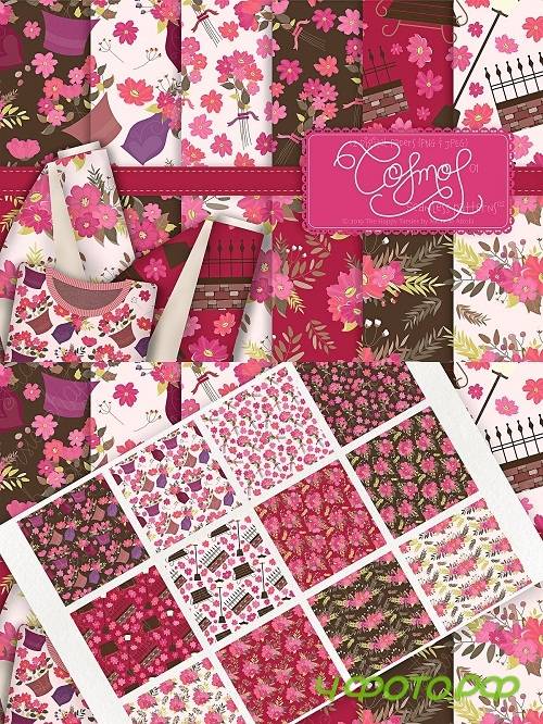 Cosmos 01 - Seamless Patterns 02 - 3375693
