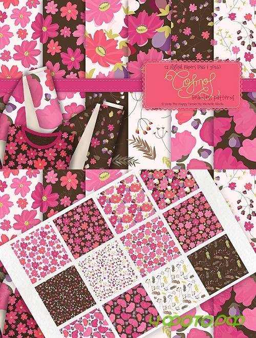 Cosmos 01 - Seamless Patterns - 3368553