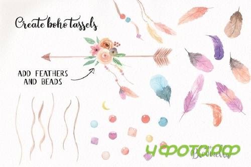 Watercolor Arrow Creator Kit - 2352499