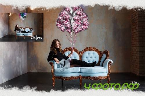 30 air balloons ballon Photo Overlays - 23500