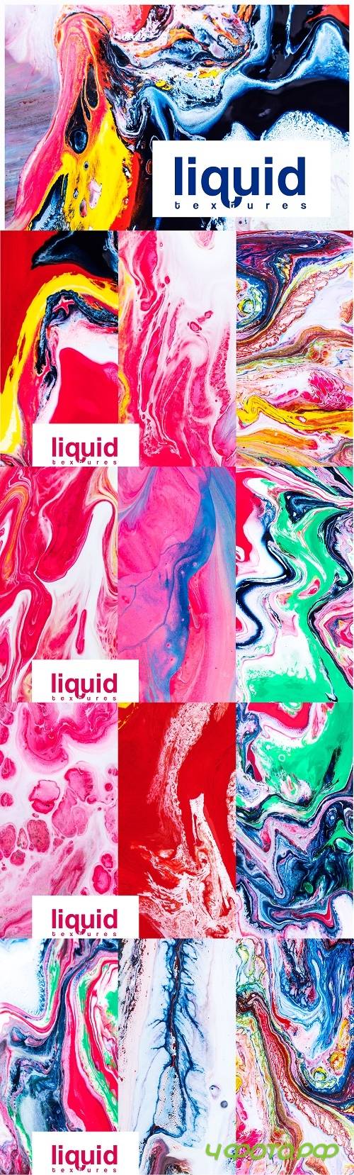 Textures liquid watercolor acrylic marble - 242146