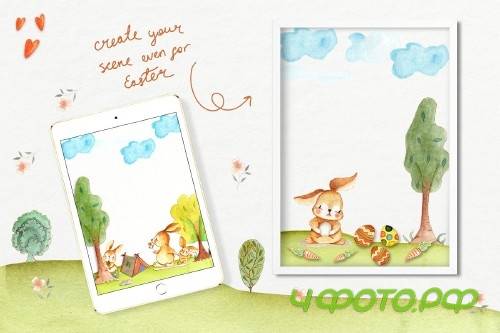 Bunny Camping Collection - 3688667