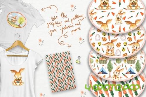 Bunny Camping Collection - 3688667