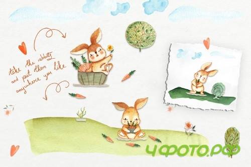 Bunny Camping Collection - 3688667
