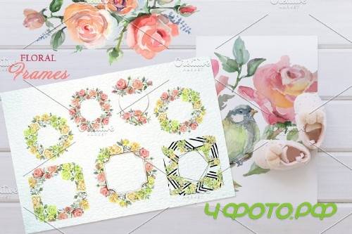 Bouquets with roses Yellow - 3688417
