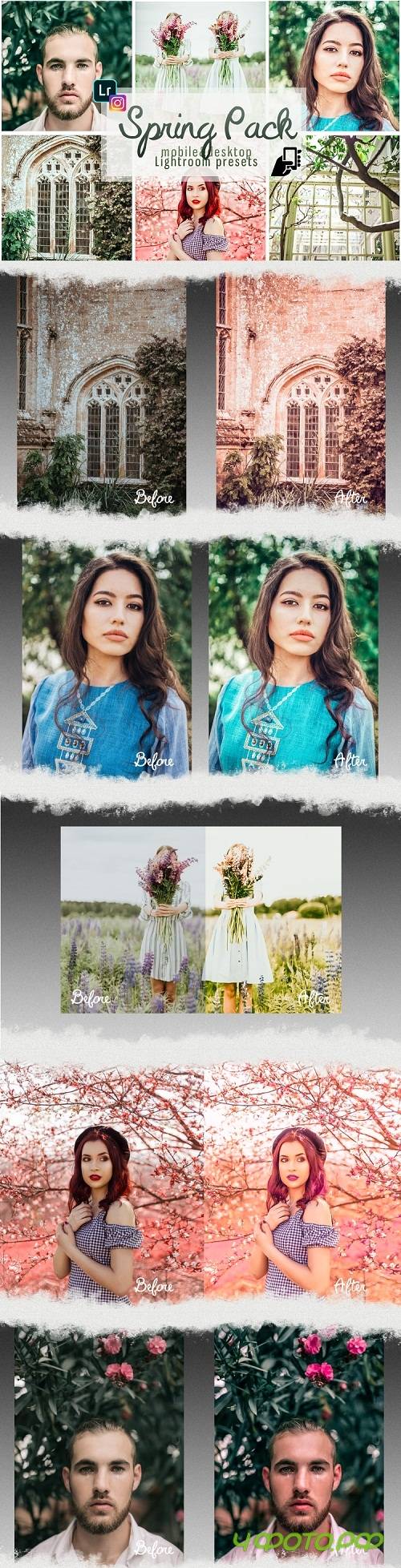 Spring presets mobile pc best presets adobe lightroom filter - 246310