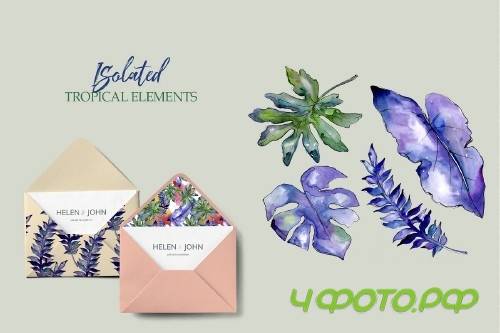 Summertime Watercolor png - 3714365
