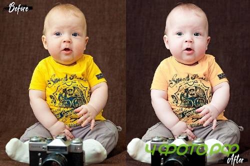 Neo Bambino Theme Color Grading Photoshop Actions - 250067