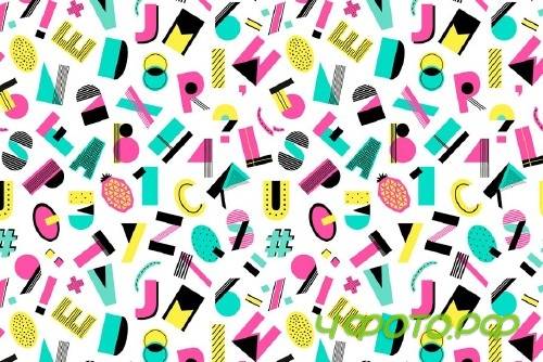Cute Summer Alphabet - 1768355 Cute Summer Alphabet - 1768355