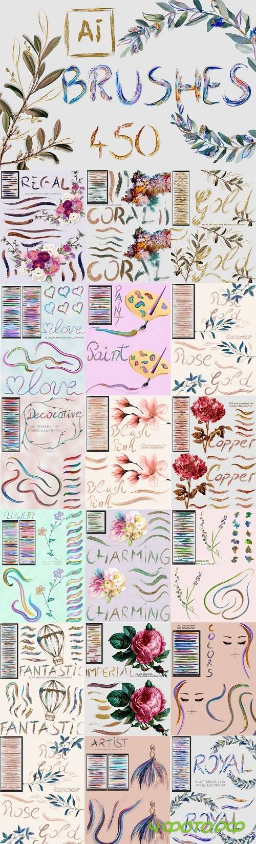 Ai Brushes Bundle - 3660662 Ai Brushes Bundle - 3660662