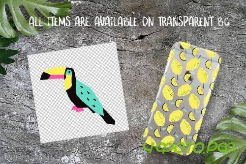 Summer graphic collection - 1760632