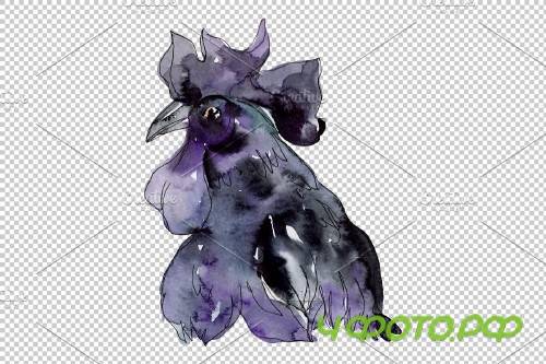 Farm animals: cock/hen head - 3742171