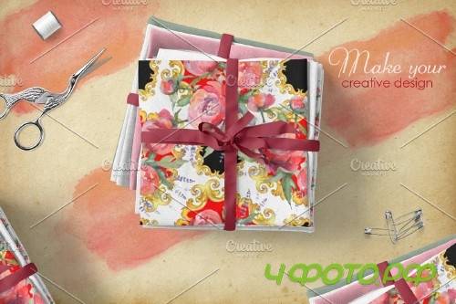 Euro Bouquet pink Watercolor png - 3756805