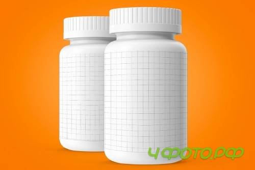 Pills Botle Vitamin Mockup - 3087467