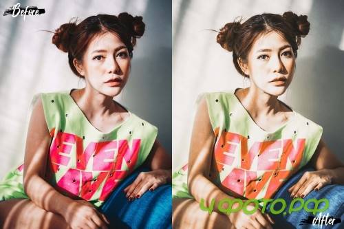 Neo Indoor Portrait Theme Color Grading photoshop actions - 255539