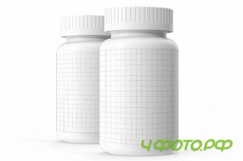 Pills Botle Vitamin Mockup - 3087467