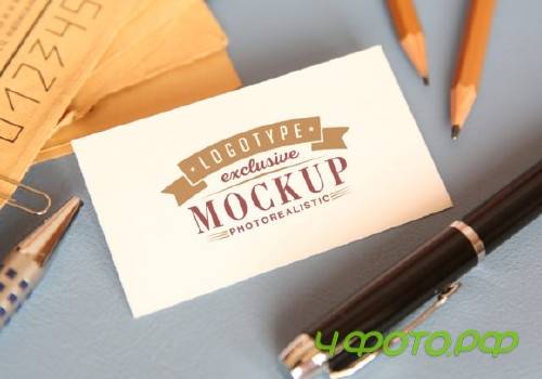 Realistic Mock-ups on Vintage Background - 15-2