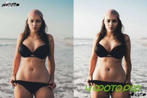 Neo Santorini Theme Color Grading photoshop actions - 260140