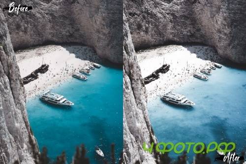 Neo Santorini Theme mobile lightroom presets - 259296